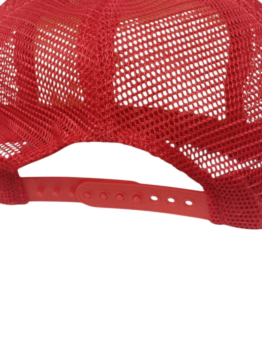 Vintage Snapper Mowers Red and White Mesh Trucker Hat - Picture 3 of 3